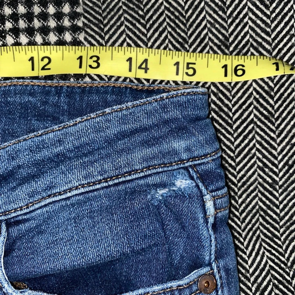 Joe's Jeans Skinny Ankle Distressed Dark Wash Denim - Picture 2 of 7